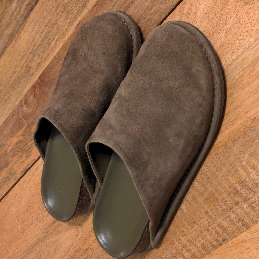 Jenni Kayne Suede Moc Clog Laurel 38